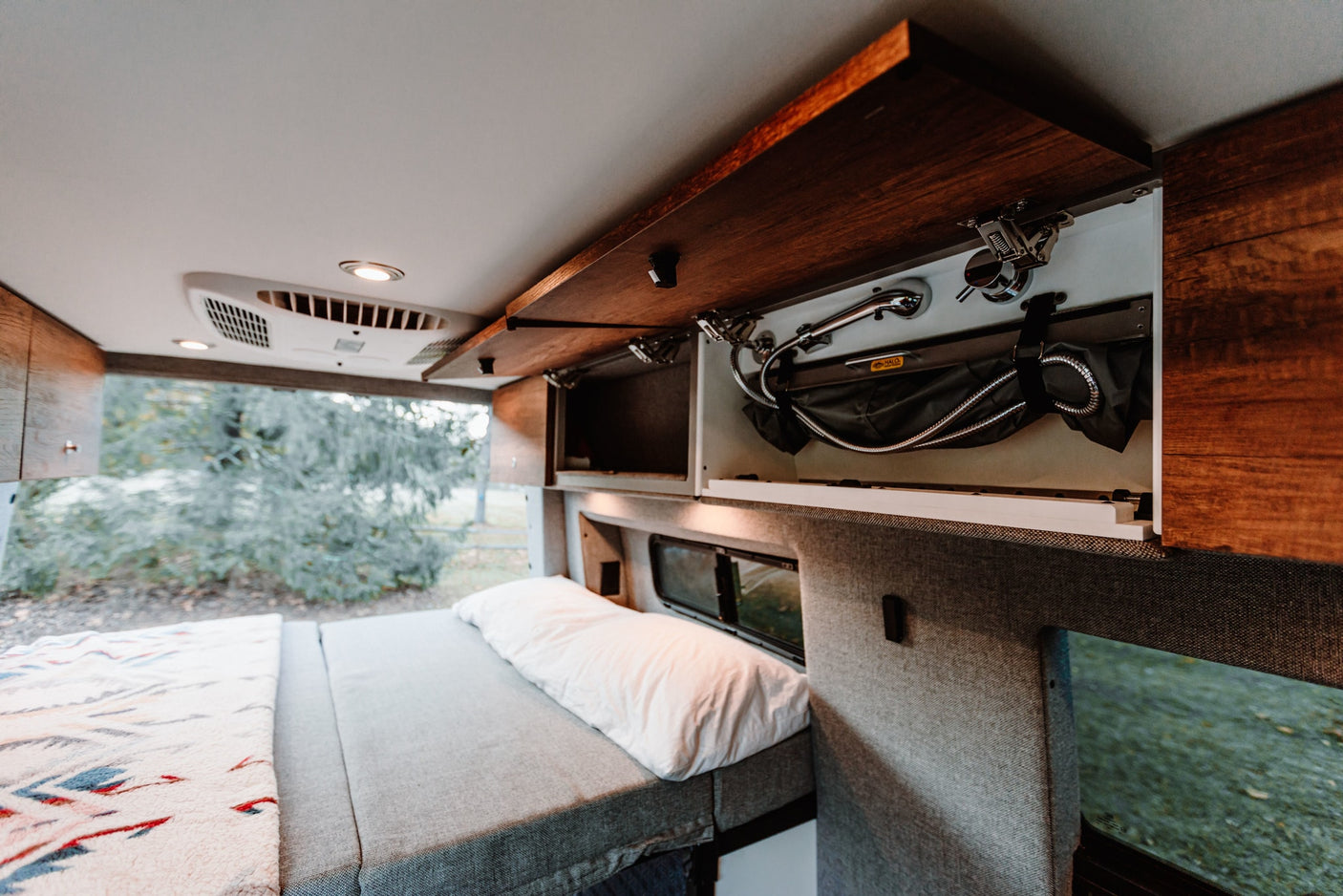 a cozy bed