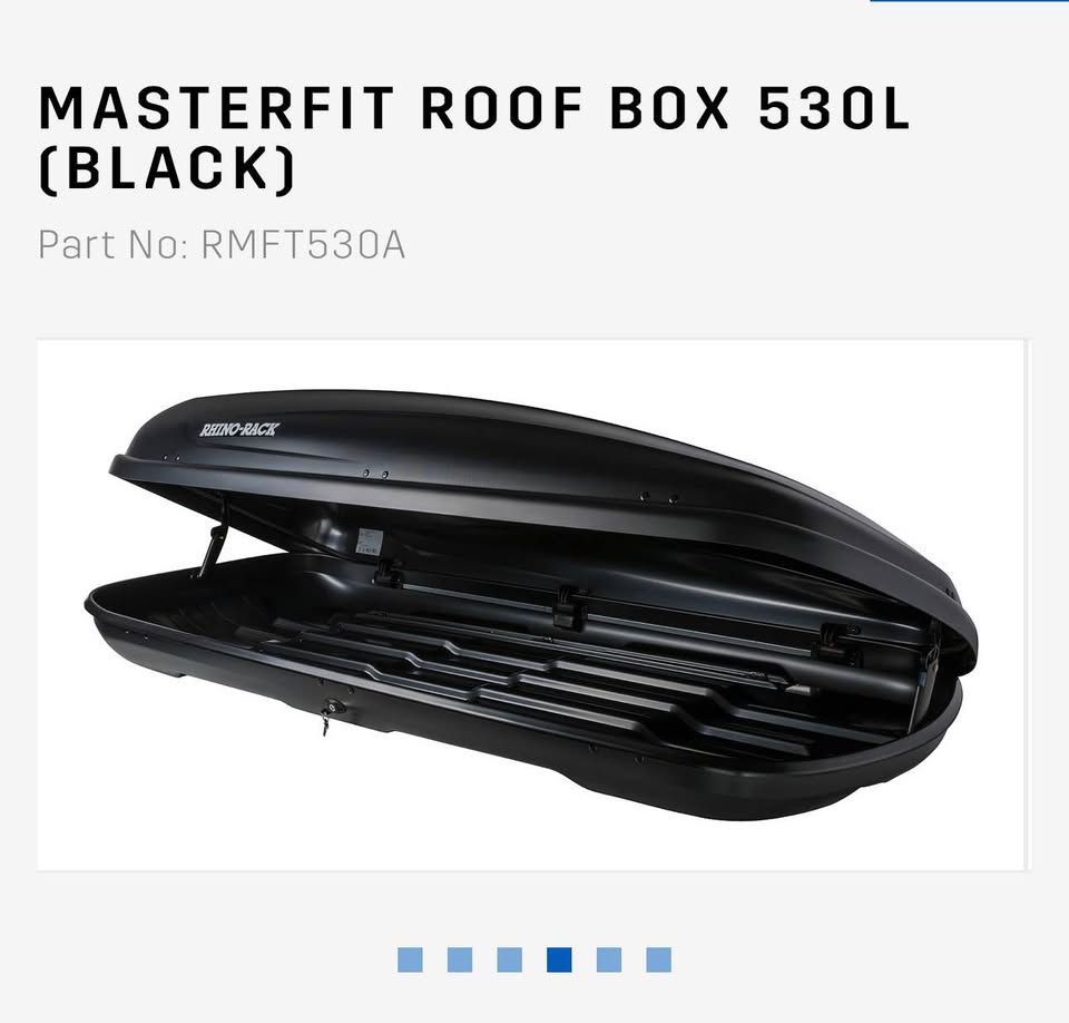 rhino rack mater roof box 530L
black in Hercules, CA (photo 4) — photo 4