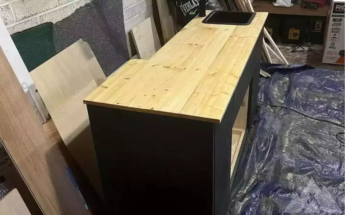 Camper Build - pull out seat and kitchen cabinet — used cases & cargo boxes for sale (photo 5) — photo 5