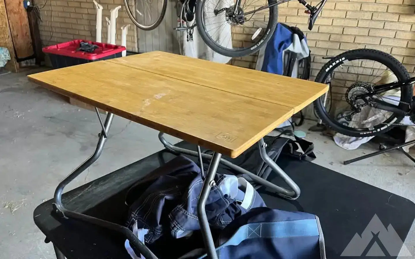 Camping table. Small foldable — used camp furniture for sale (photo 3) — photo 3