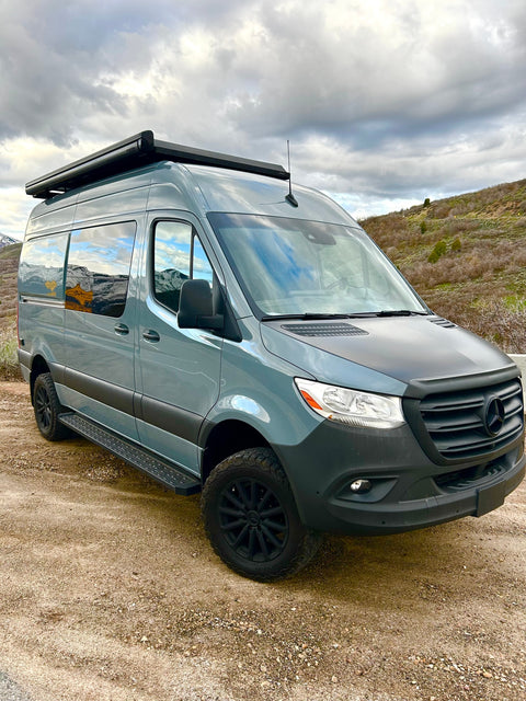 Storyteller Overland Stealth Mode 4x4 from VanGo Adventures overland rental