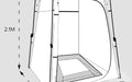 Colapz Camping Shower Tent and Pop Up Toilet Tent