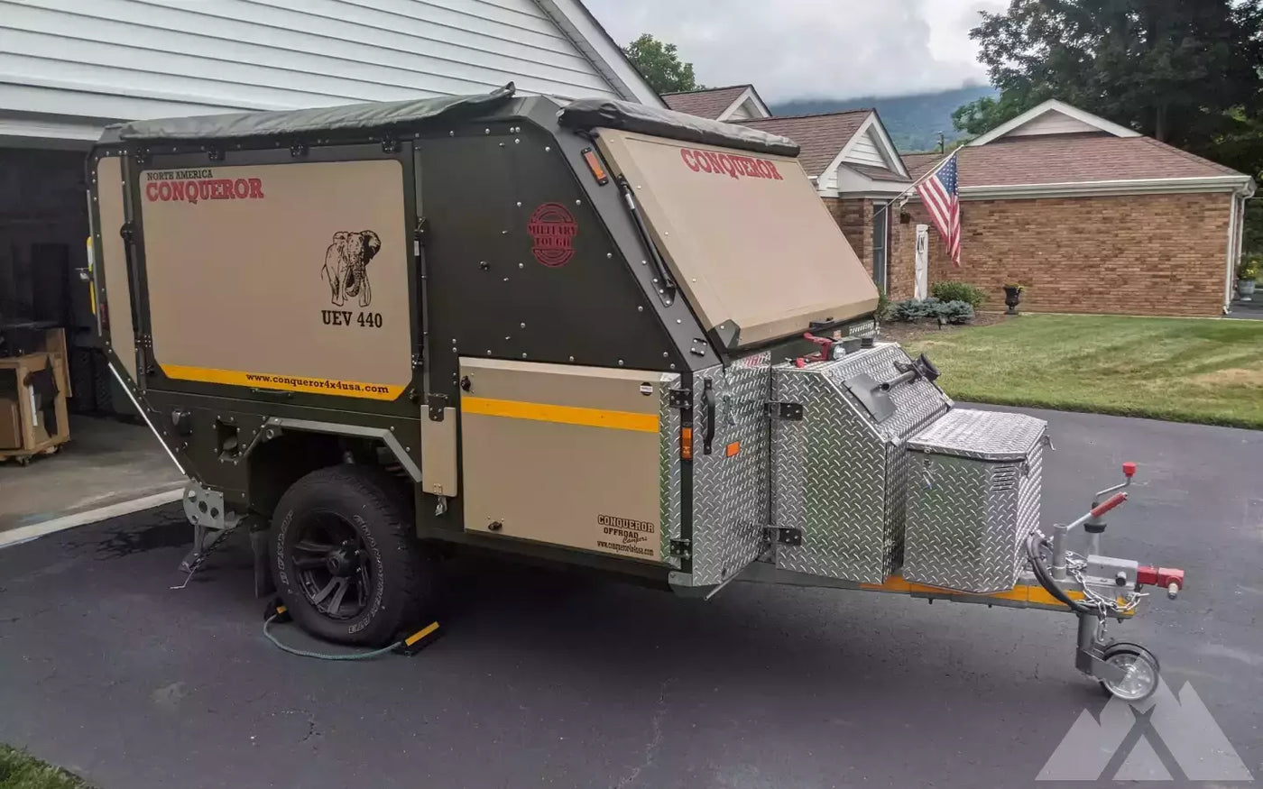 Conqueror UEV-440 — used overland trailer for sale in Crestview, FL (photo 8) — photo 8