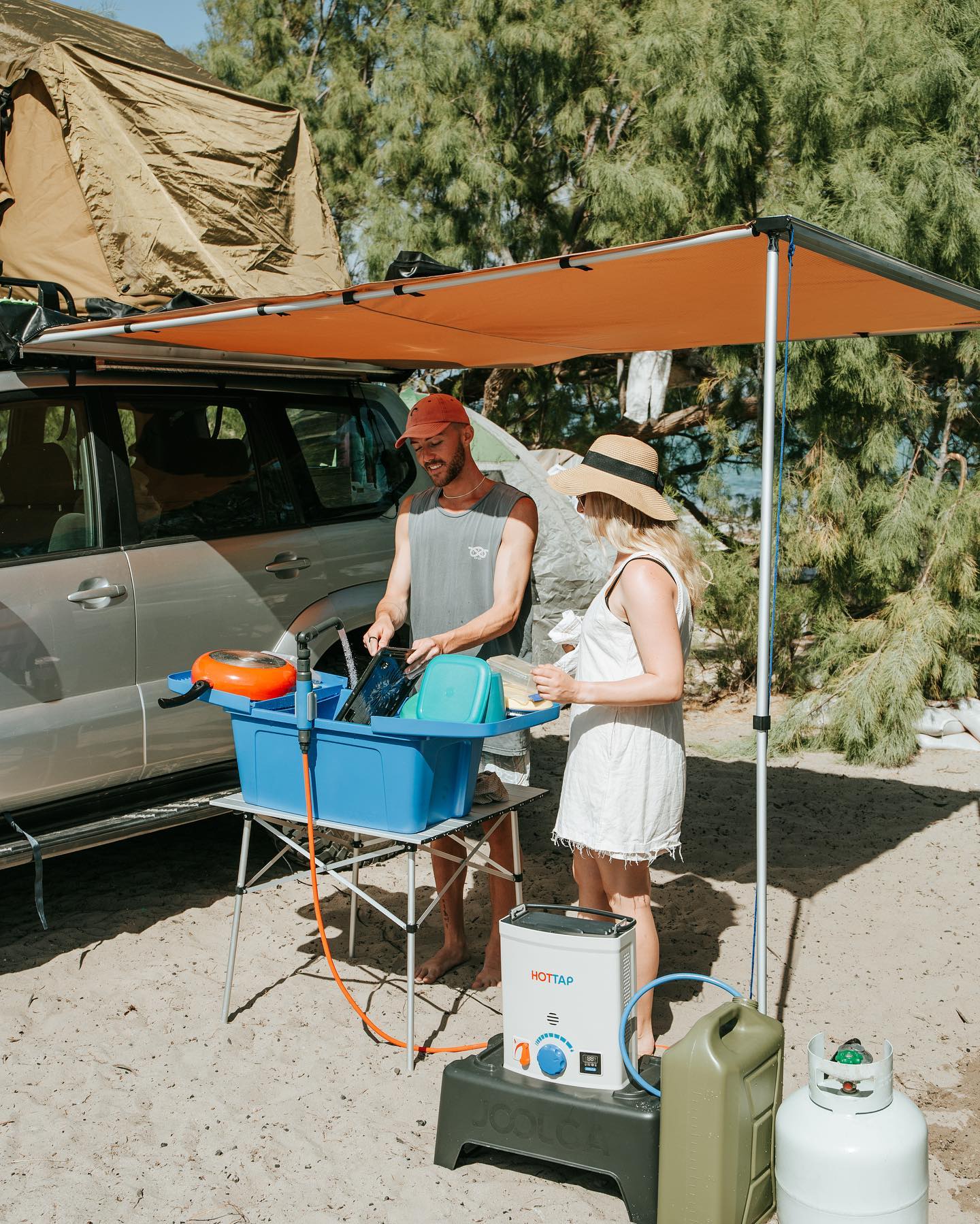 offering versatile travel.|Converted van interior: raised bed