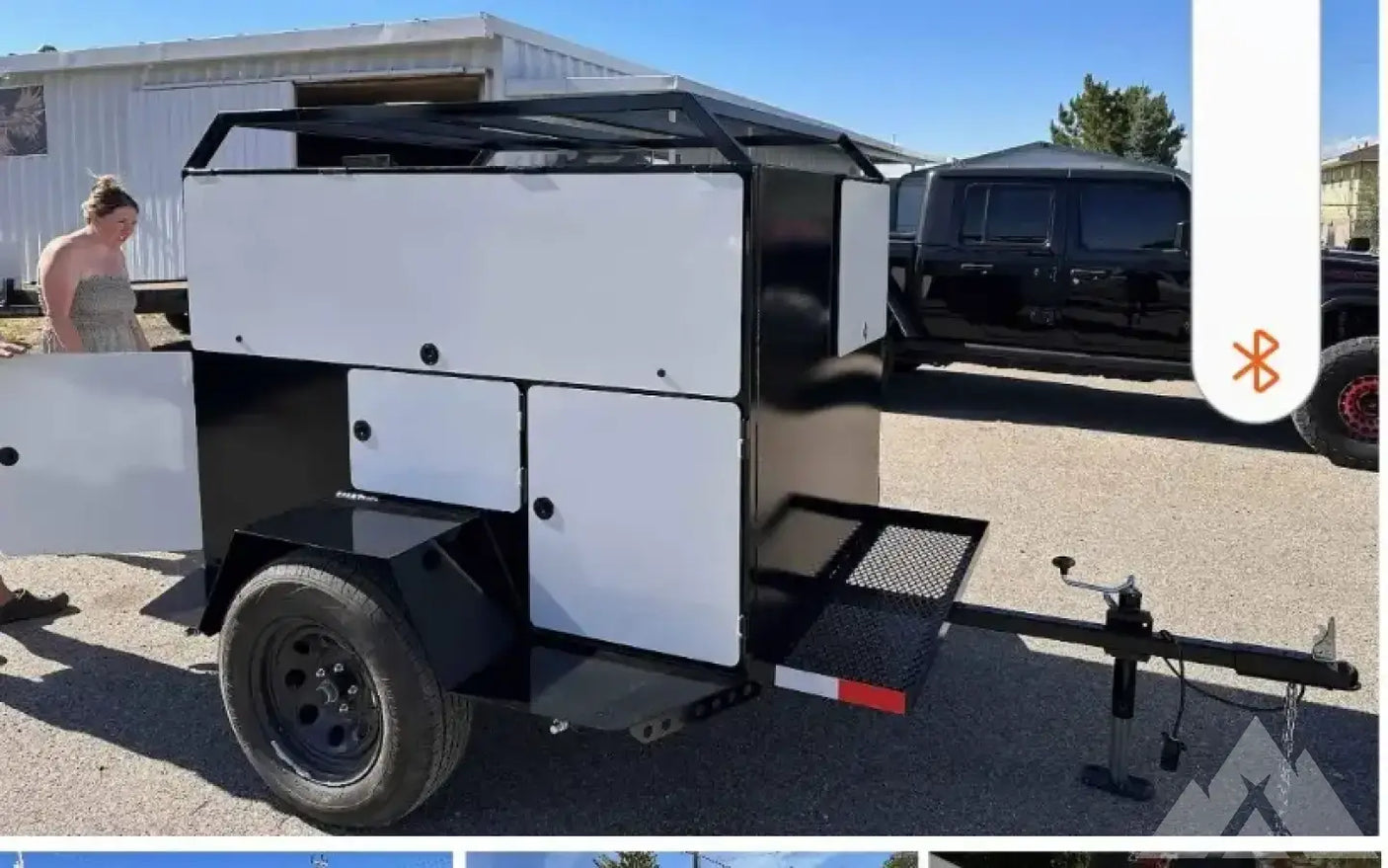 Custom 2 level overland trailer — used overland trailer for sale in Pocatello, ID (photo 6)