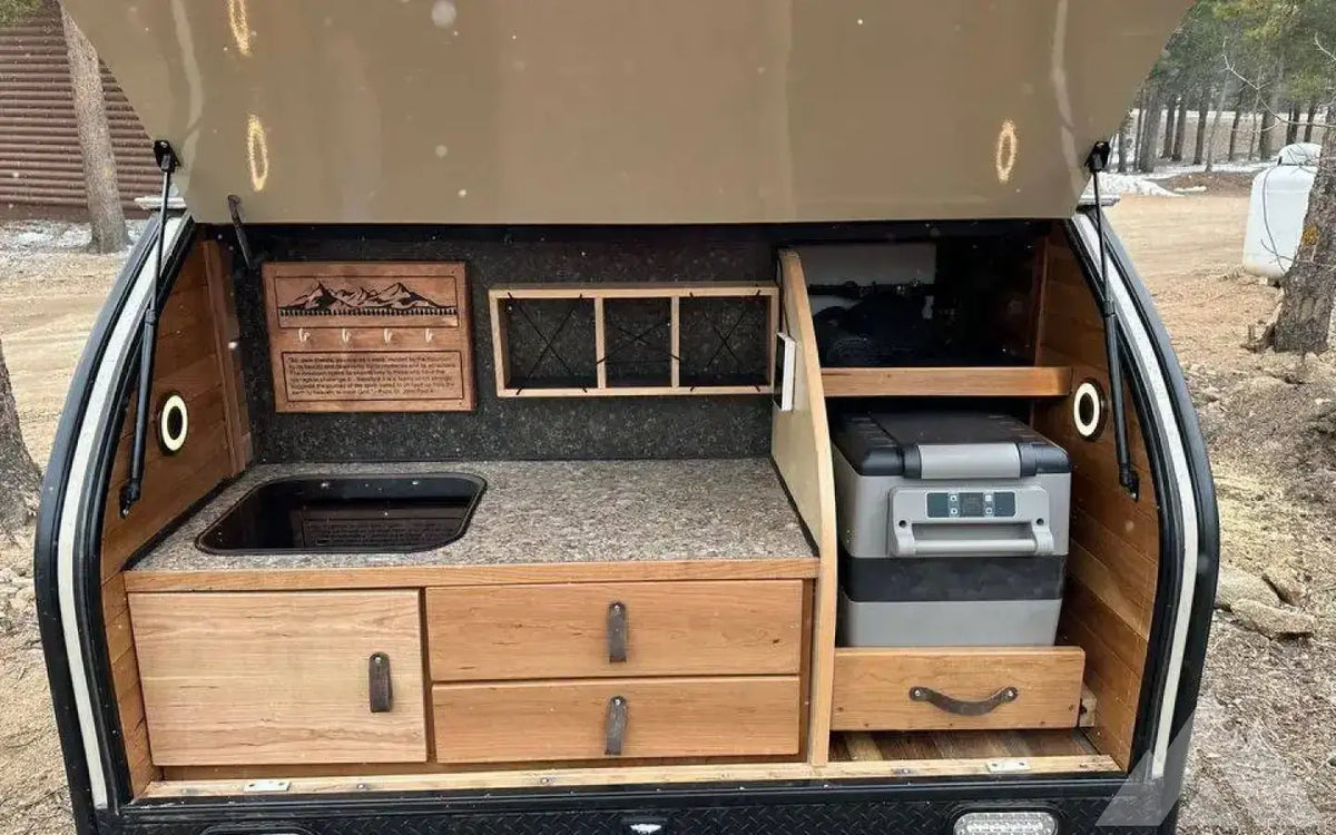 Custom Built Tear Drop Camper — used overland trailer for sale in Estes Park, CO (photo 4) — photo 4