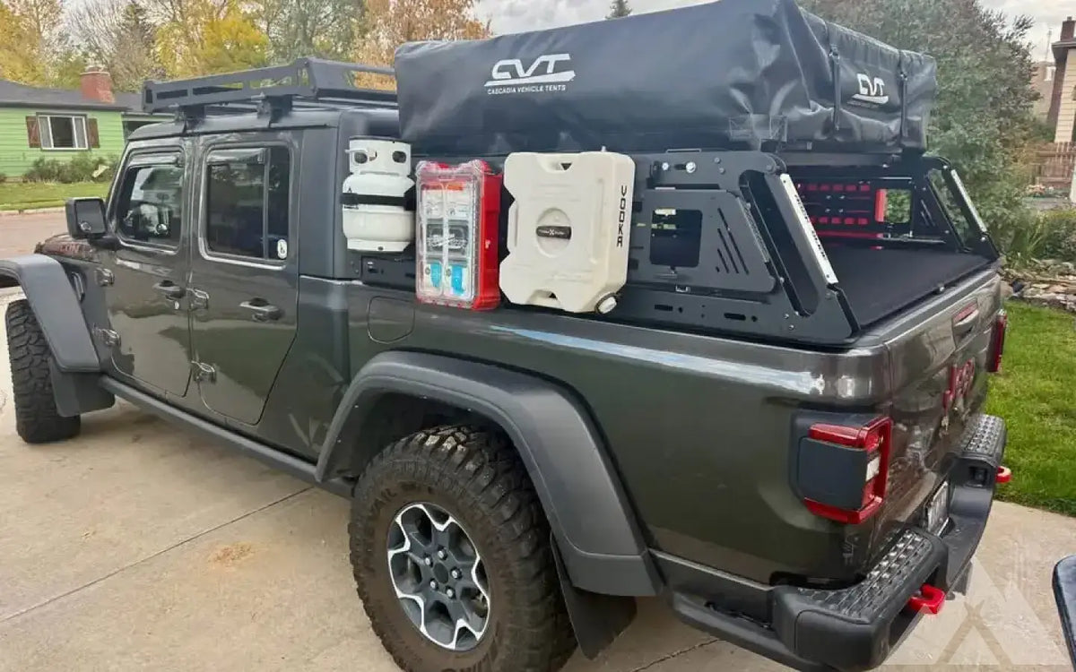 CVT rooftop tent with Rock Slide Engineering frame — used rooftop tents for sale (photo 4) — photo 4