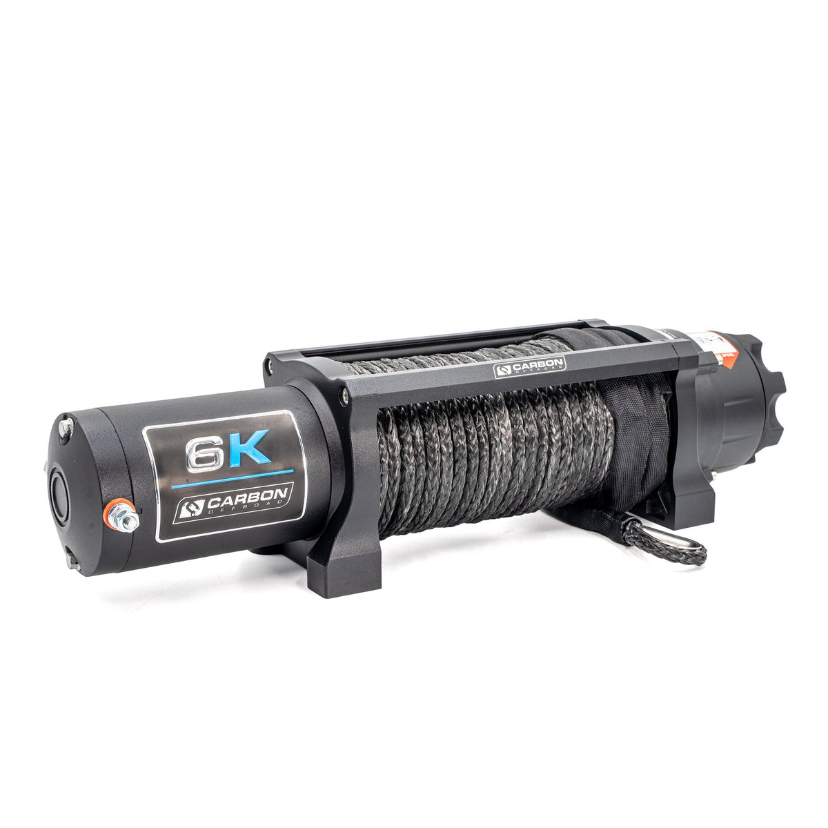 Carbon Offroad Long Drum 6000lb ATV/Small 4X4 Winch — photo 6