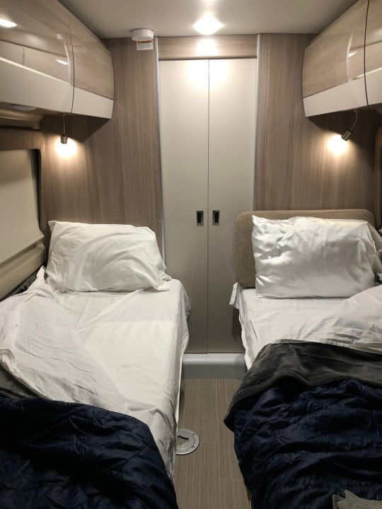 cozy seating/bed areas