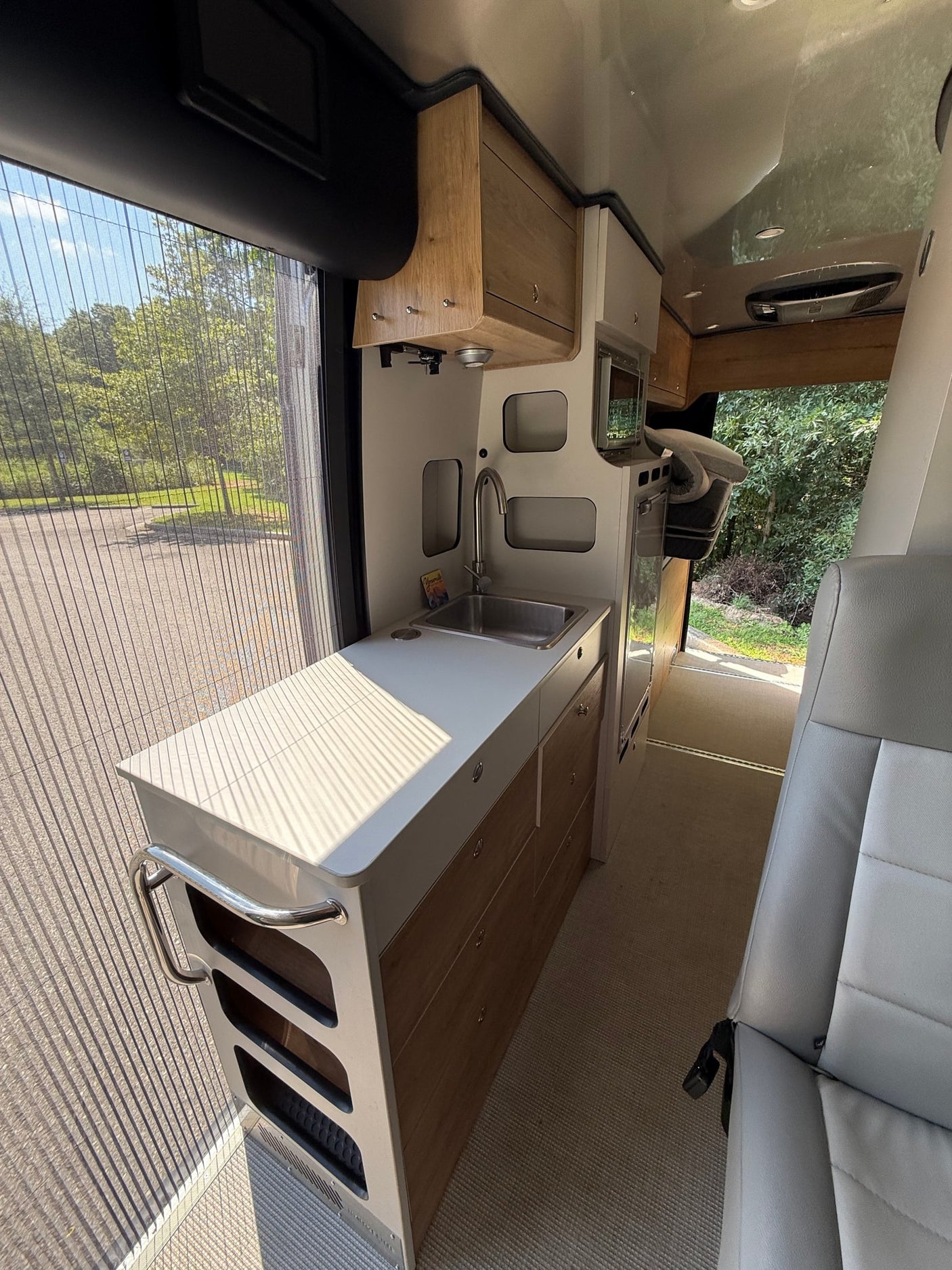 overhead cabinets