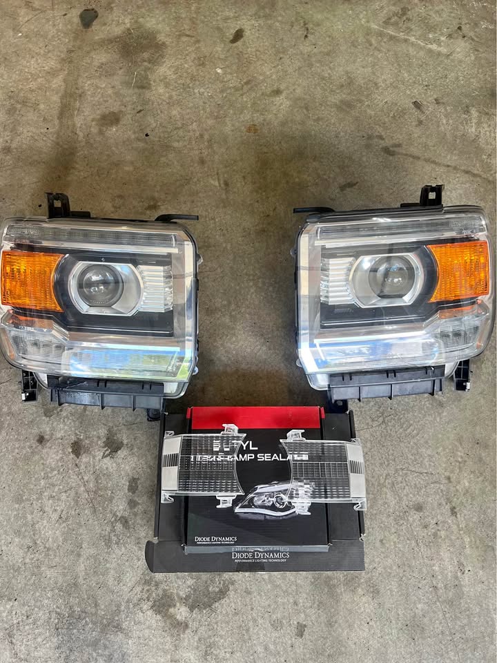 2018 Denali head lights with rebuilt kit in Tacoma, WA (photo 1) — photo 1