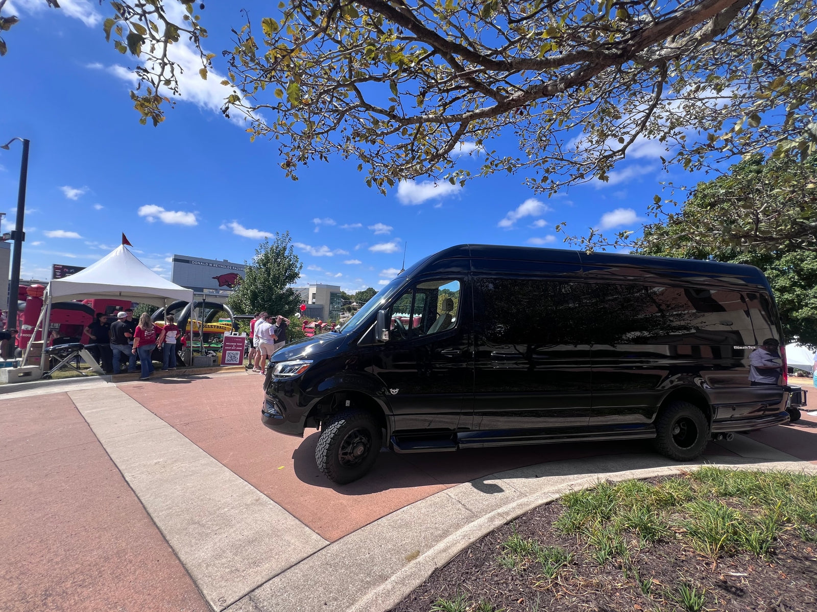 a luxury RV rental