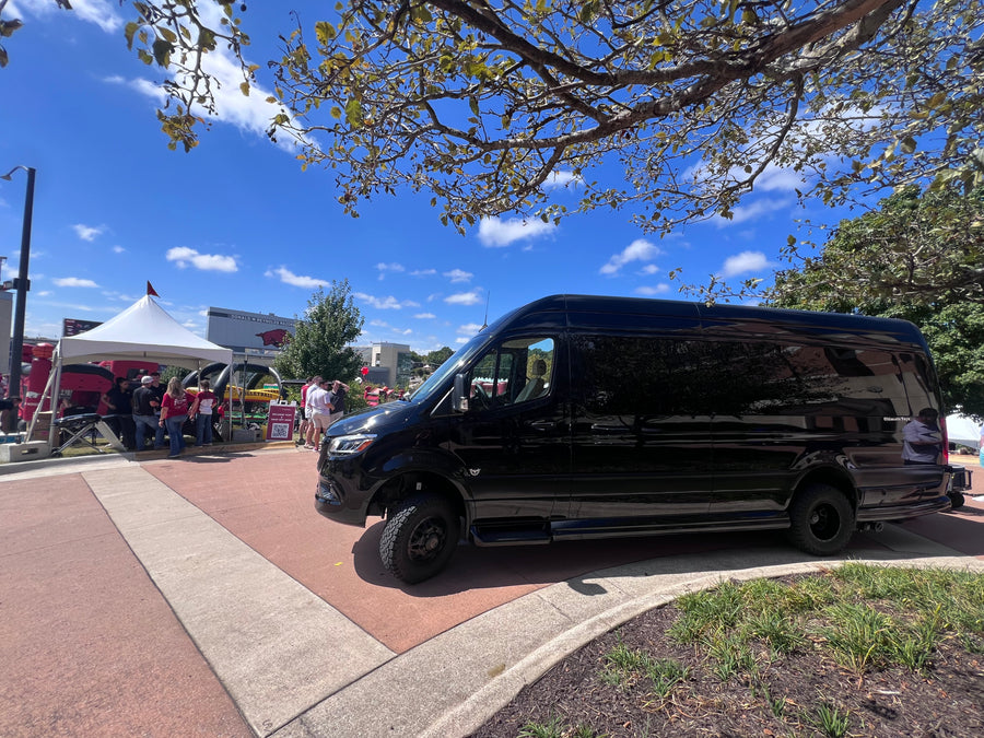 a luxury RV rental