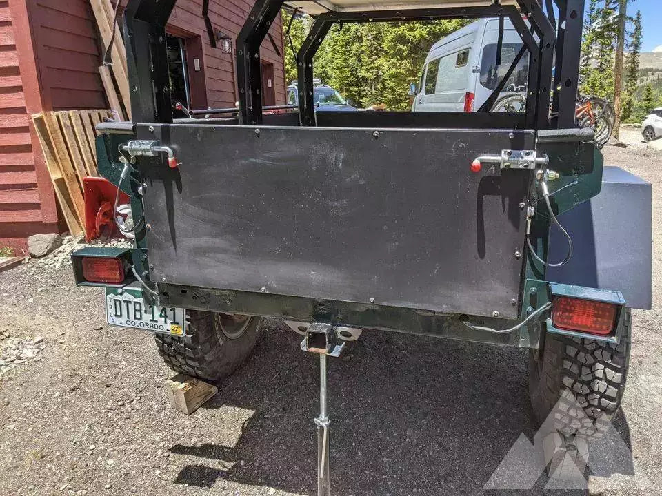 Decked Out Military Jeep M416 off-road camp traile — used overland trailer for sale in Breckenridge, CO (photo 4) — photo 4