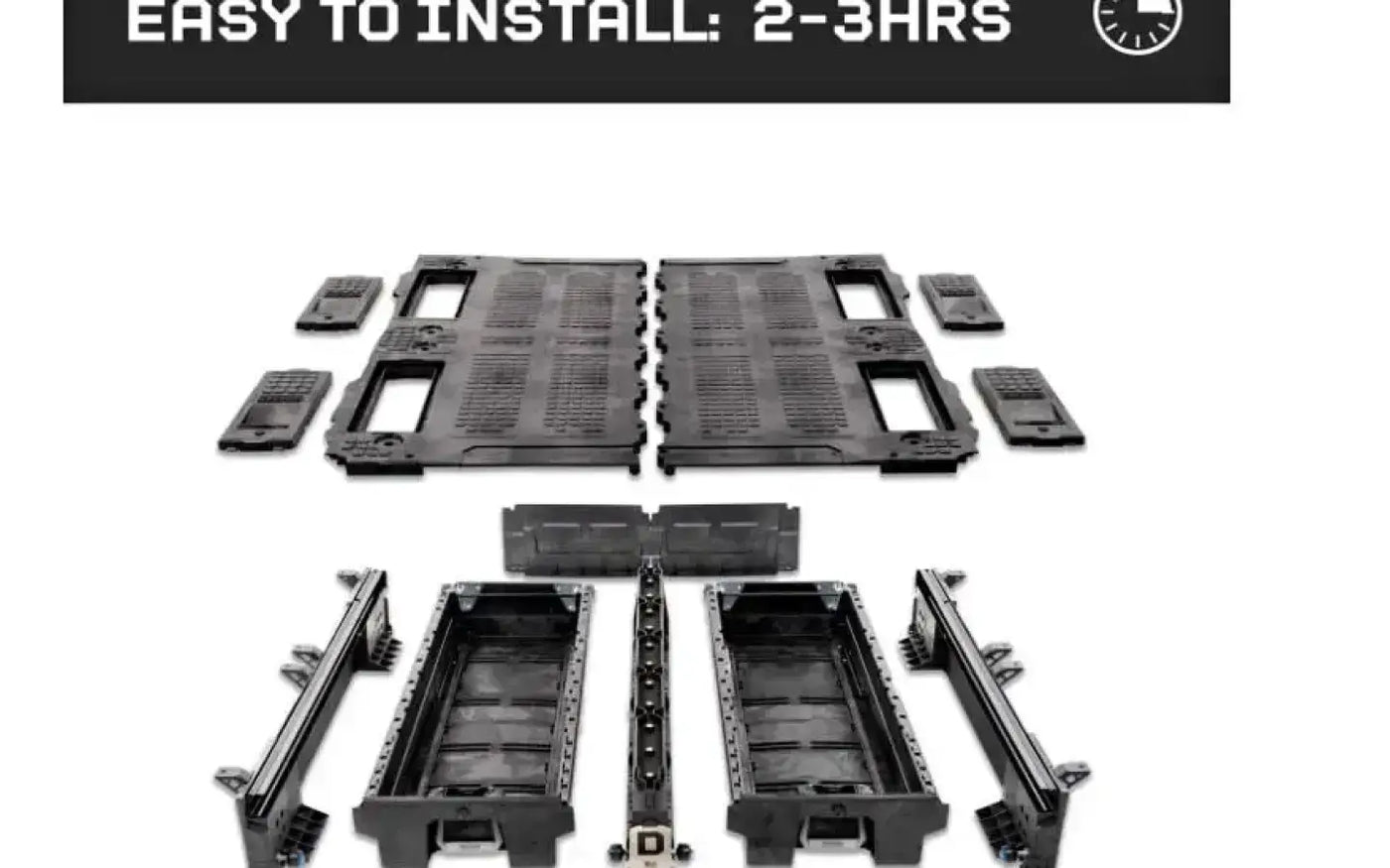 DECKED Truck Bed Storage System with System Access — new drawer systems for sale — photo 1