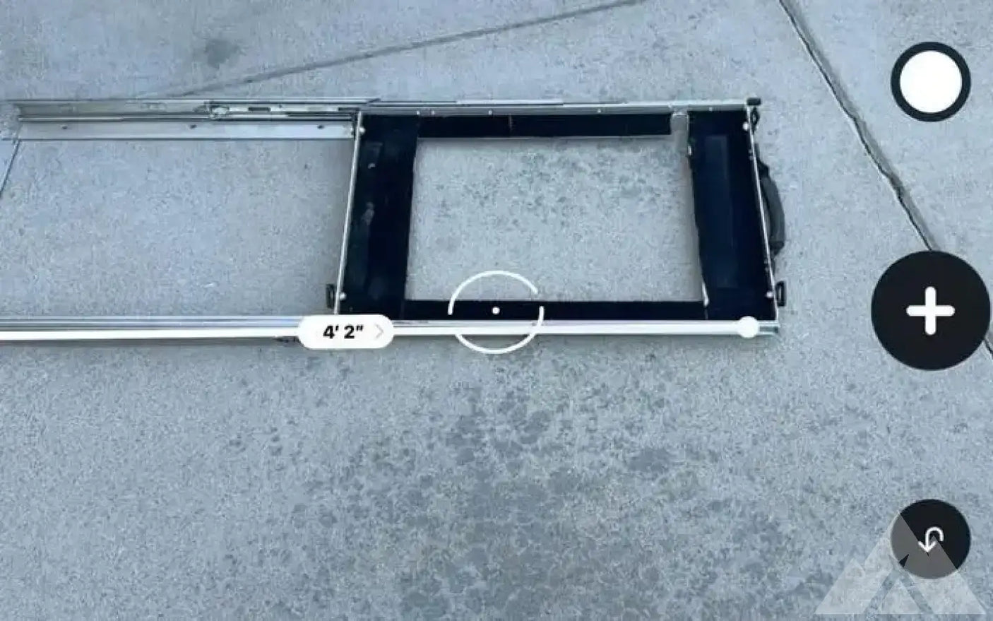 DFG Offroad Aluminum Fridge Slide — used fridge slides for sale (photo 4)