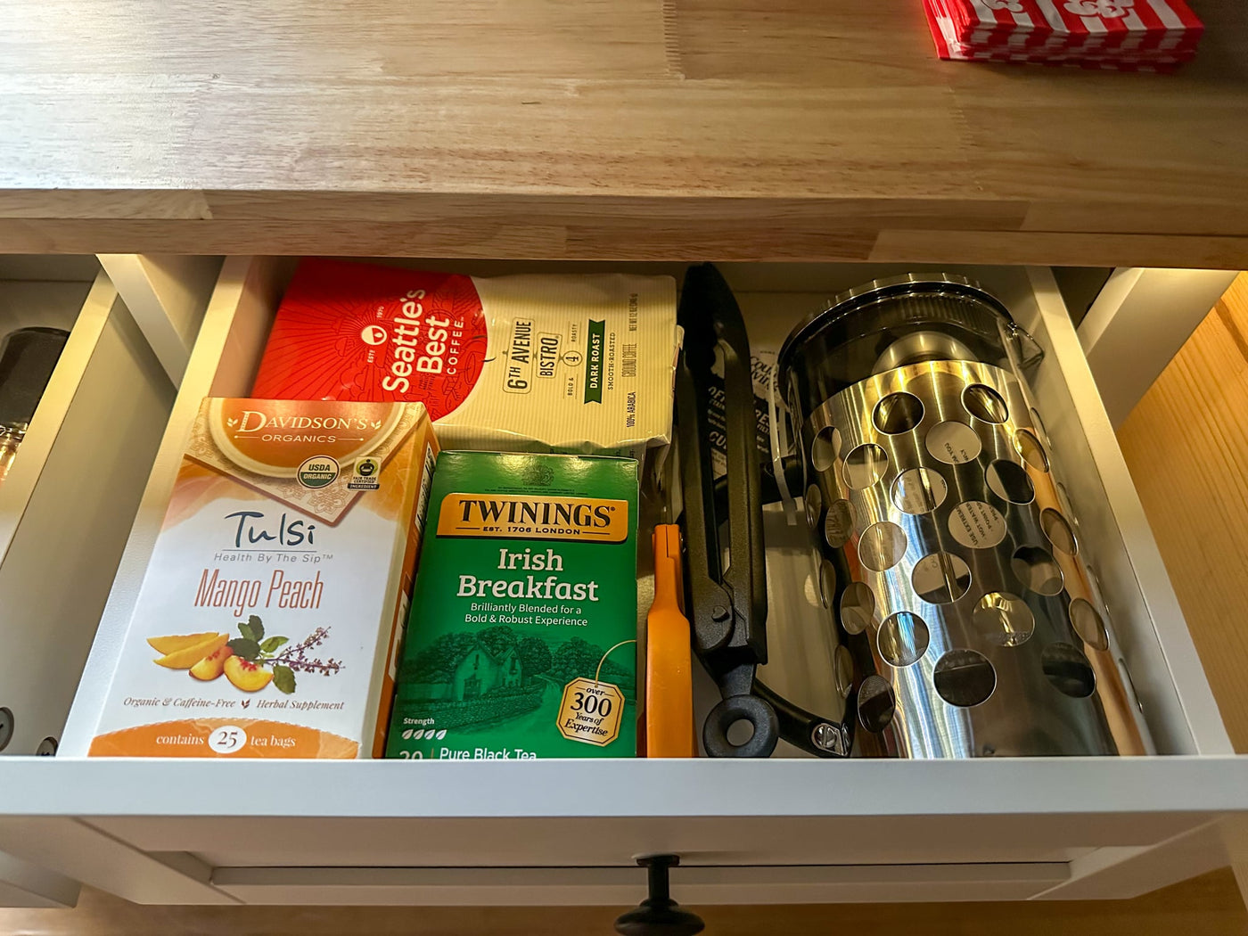 and a functional kitchen counter.|Cozy RV rental bed with soft bedding — photo 6