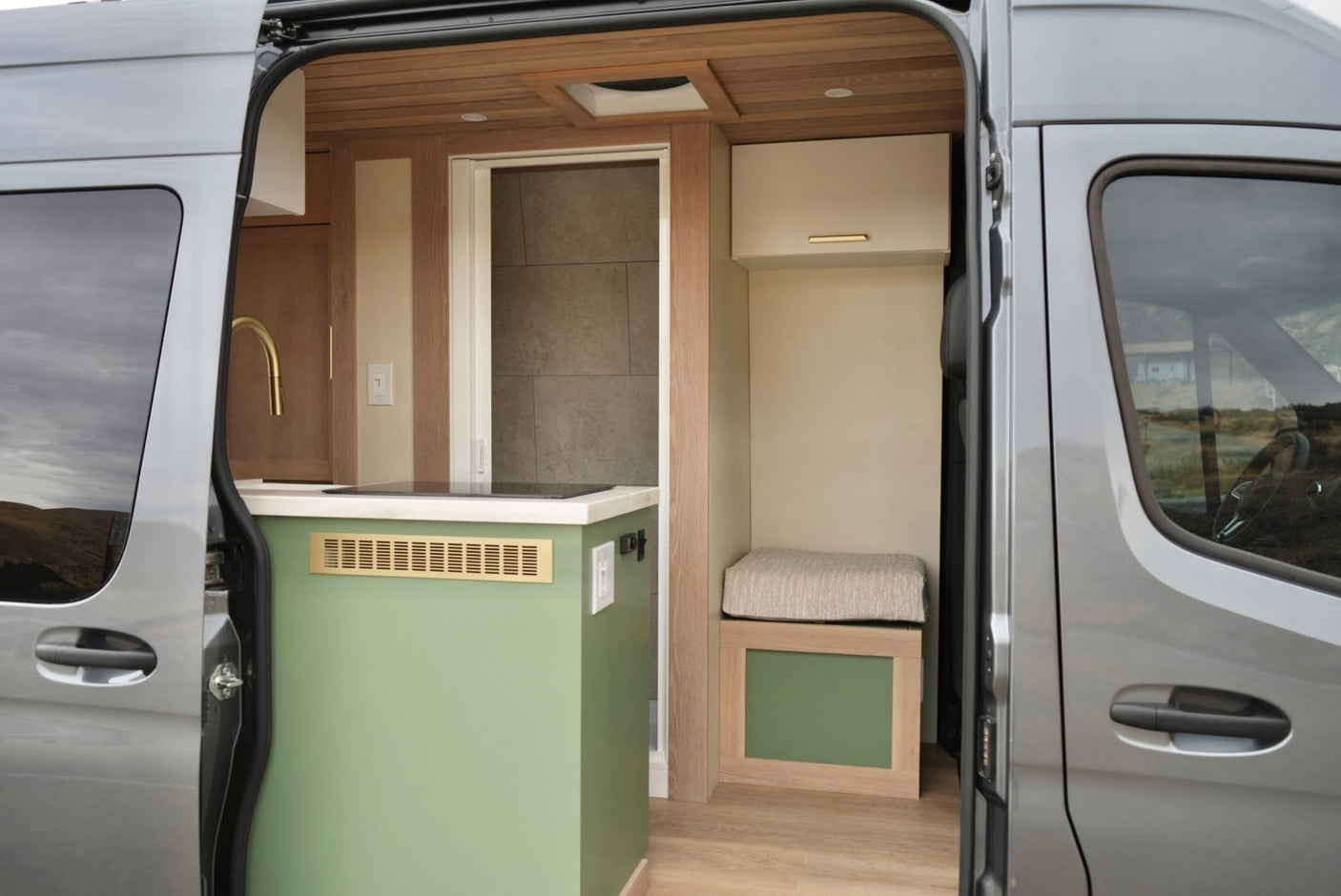 and scenic window views perfect for adventure.|Relaxing in an rv rental: raspberries