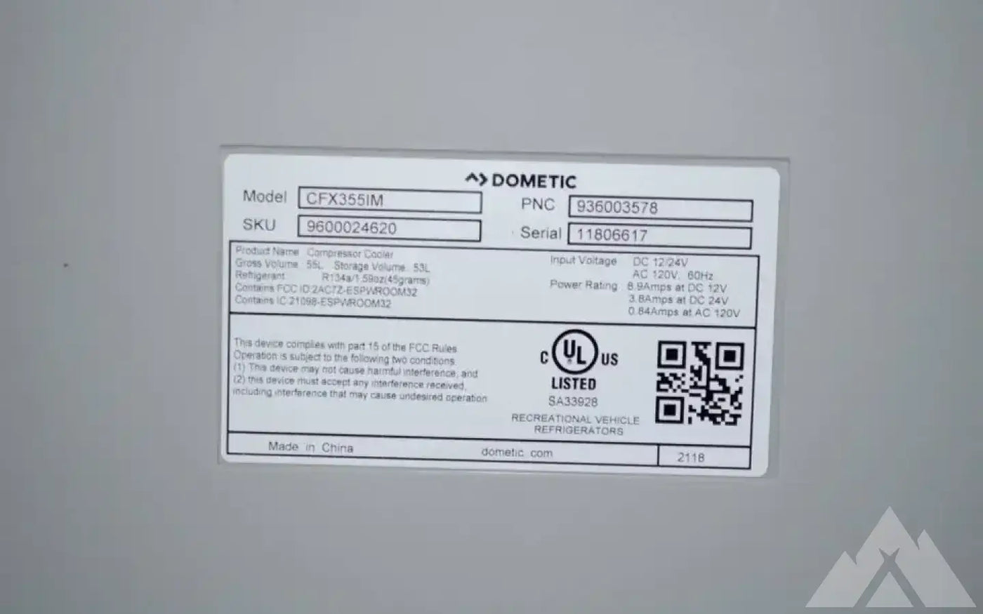 Dometic CFX3 55IM Cooler/Freezer w/Rapid Freeze Pl — used coolers & fridges for sale (photo 9) — photo 9