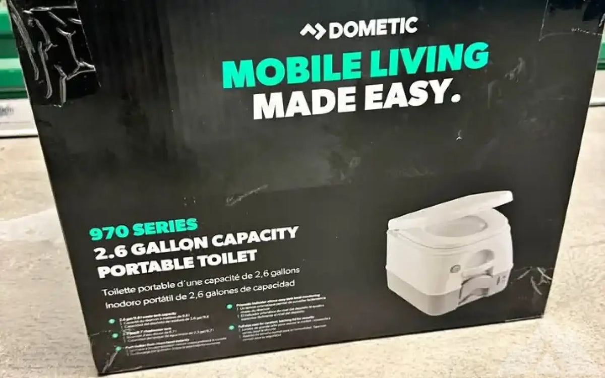 Dometic portable toilet — new showers & toilets for sale — photo 1
