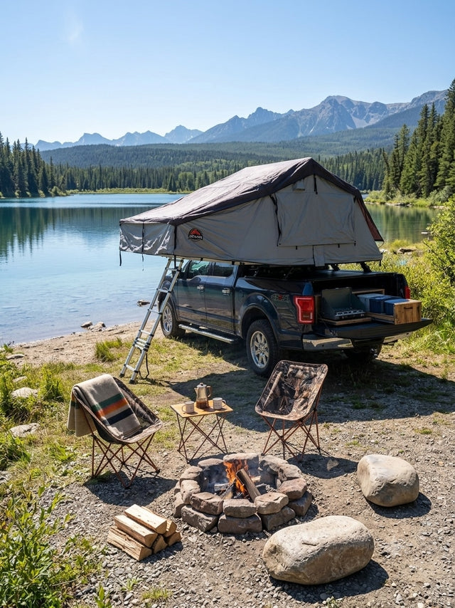 Summit & Sleep: 4x4 F150 with Rooftop Suite — photo 3