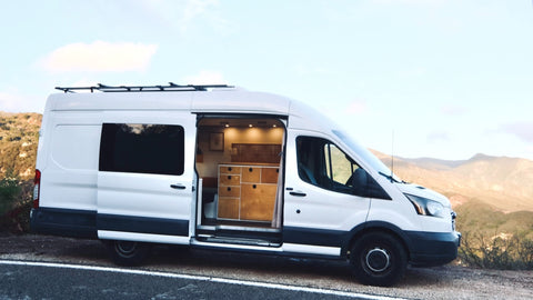 Camper Van - High Roof Extended 2016 Ford Transit overland rental