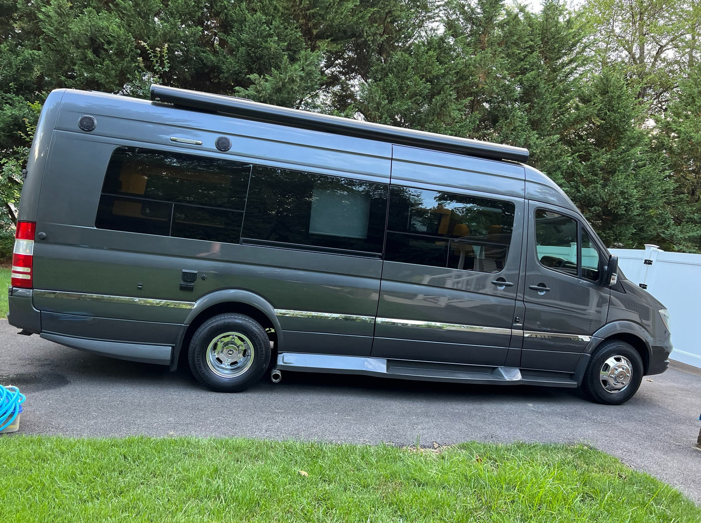 Spacious grey RV rental