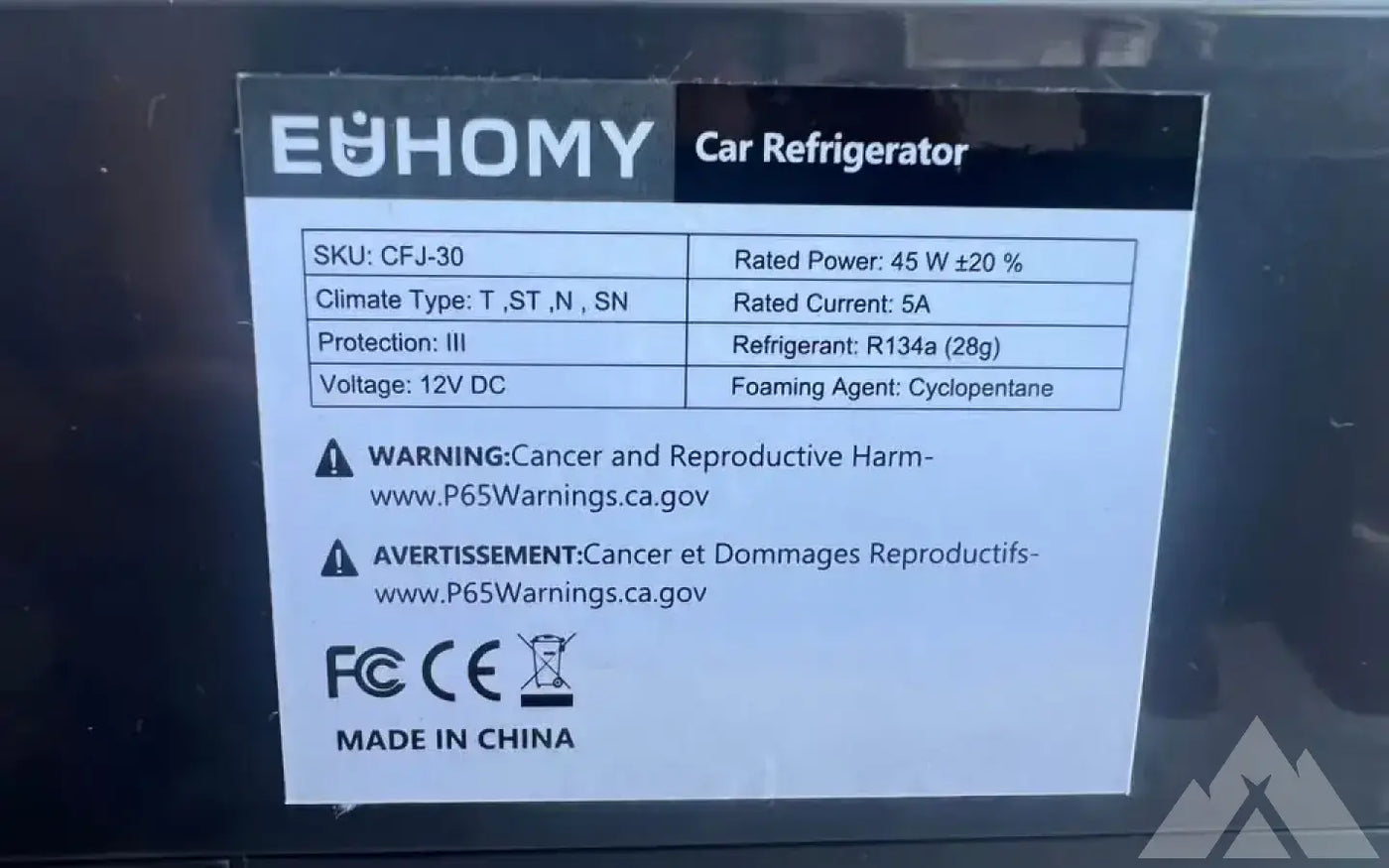 Euhomy 12V/110V Car Refrigerator — new coolers & fridges for sale (photo 4) — photo 4
