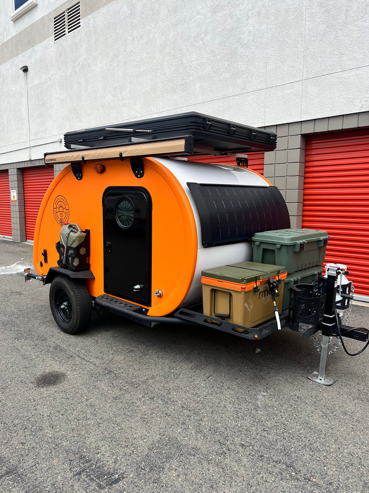 Bean Teardrop Tow Trailer – Off-Grid Ready! Ultra-Lightweight, Easy Towin — photo 17