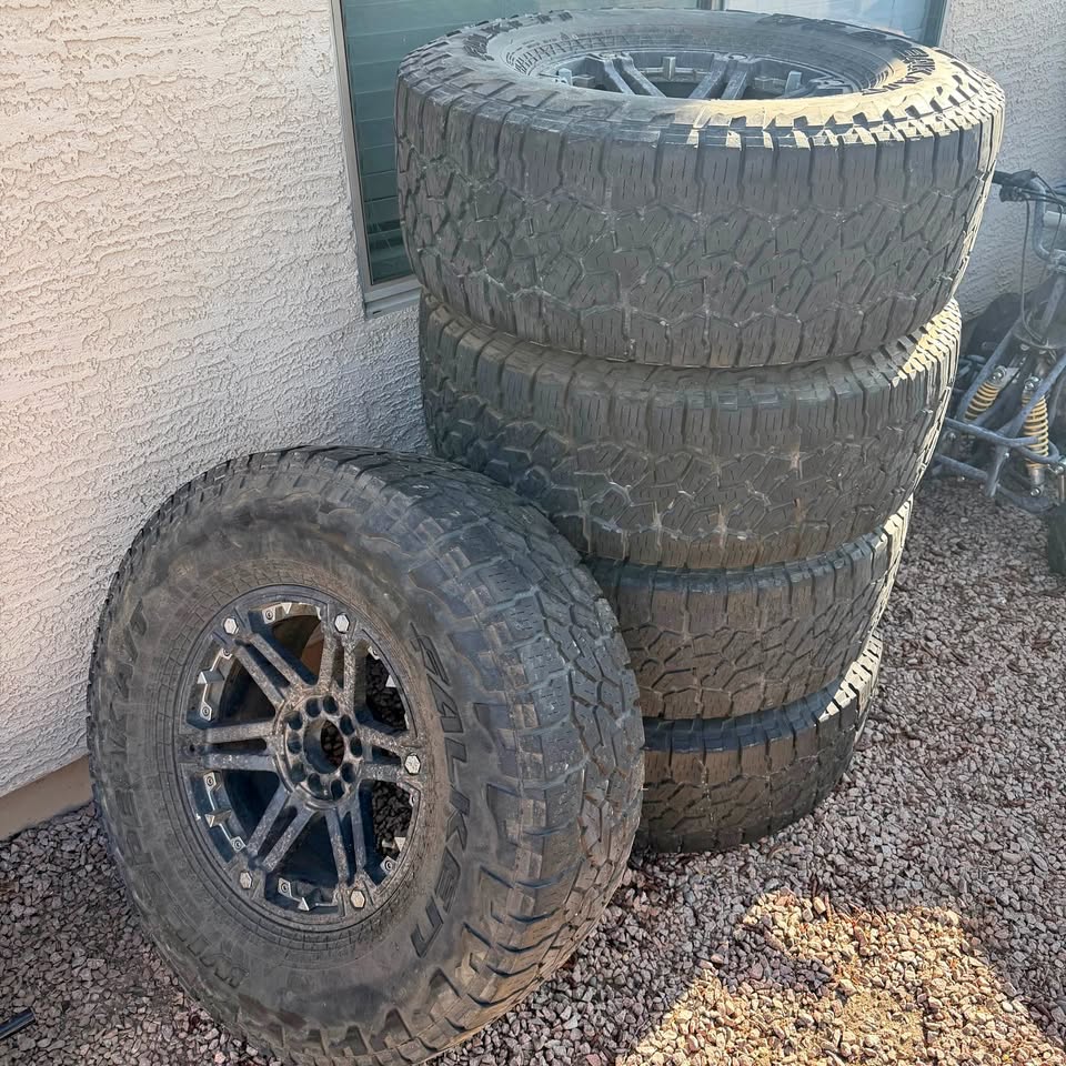 Falken Wildpeak A/T Tires on Tuff Wheels in Avondale, AZ (photo 1) — photo 1