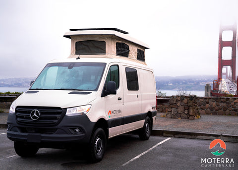 Mercedes 4x4 All-Inclusive Luxury Pop-Top Campervan overland rental