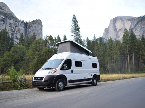 "VANdalorian" 2021 Winnebego Solis overland rental