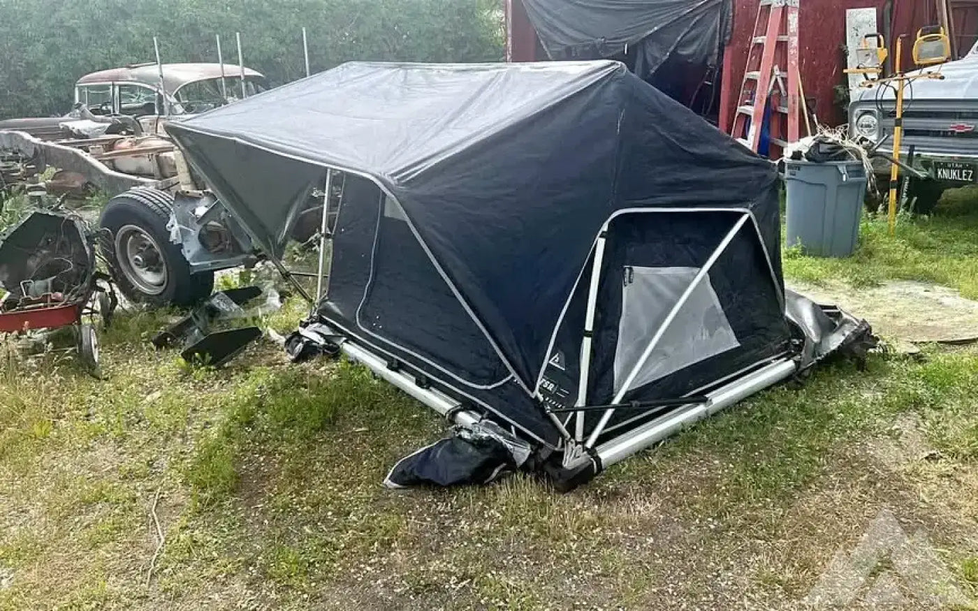 FSR roof top tent and latter — used rooftop tents for sale — photo 1