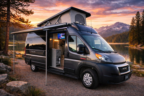 Adventure Van | Sleeps 4+ | Solar + Generator | Unlimited Starlink overland rental