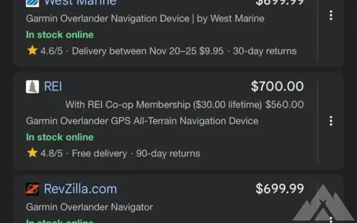 Garmin Overlander — used gear for sale (photo 3) — photo 3