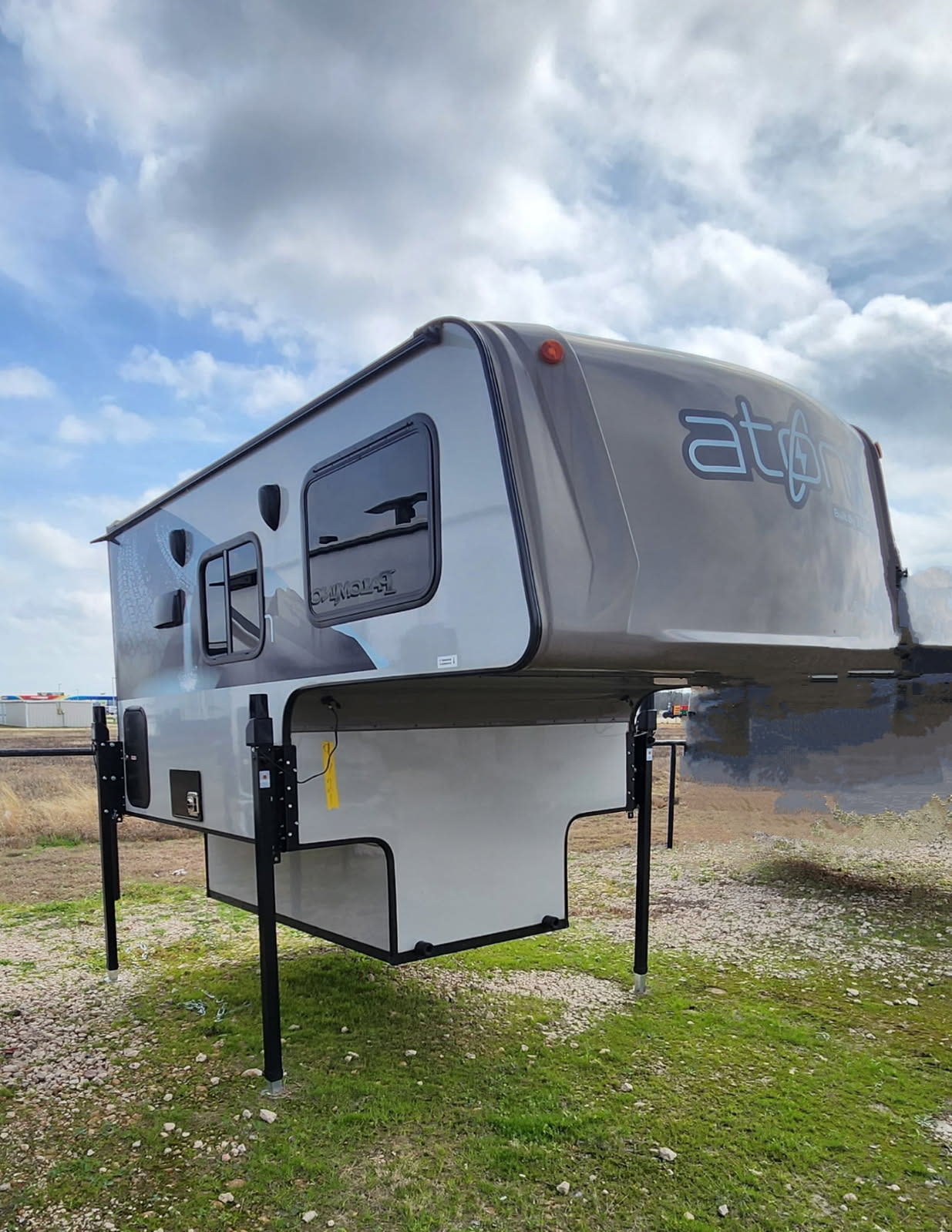 Grey Atom truck camper