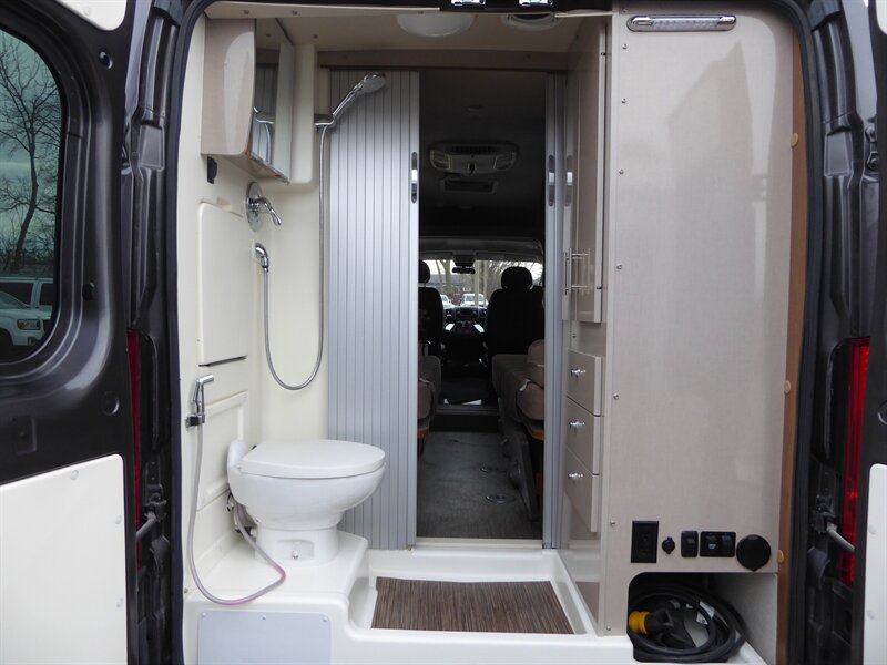 and hitch. Ready for adventure.|RV rental interior showing twin beds