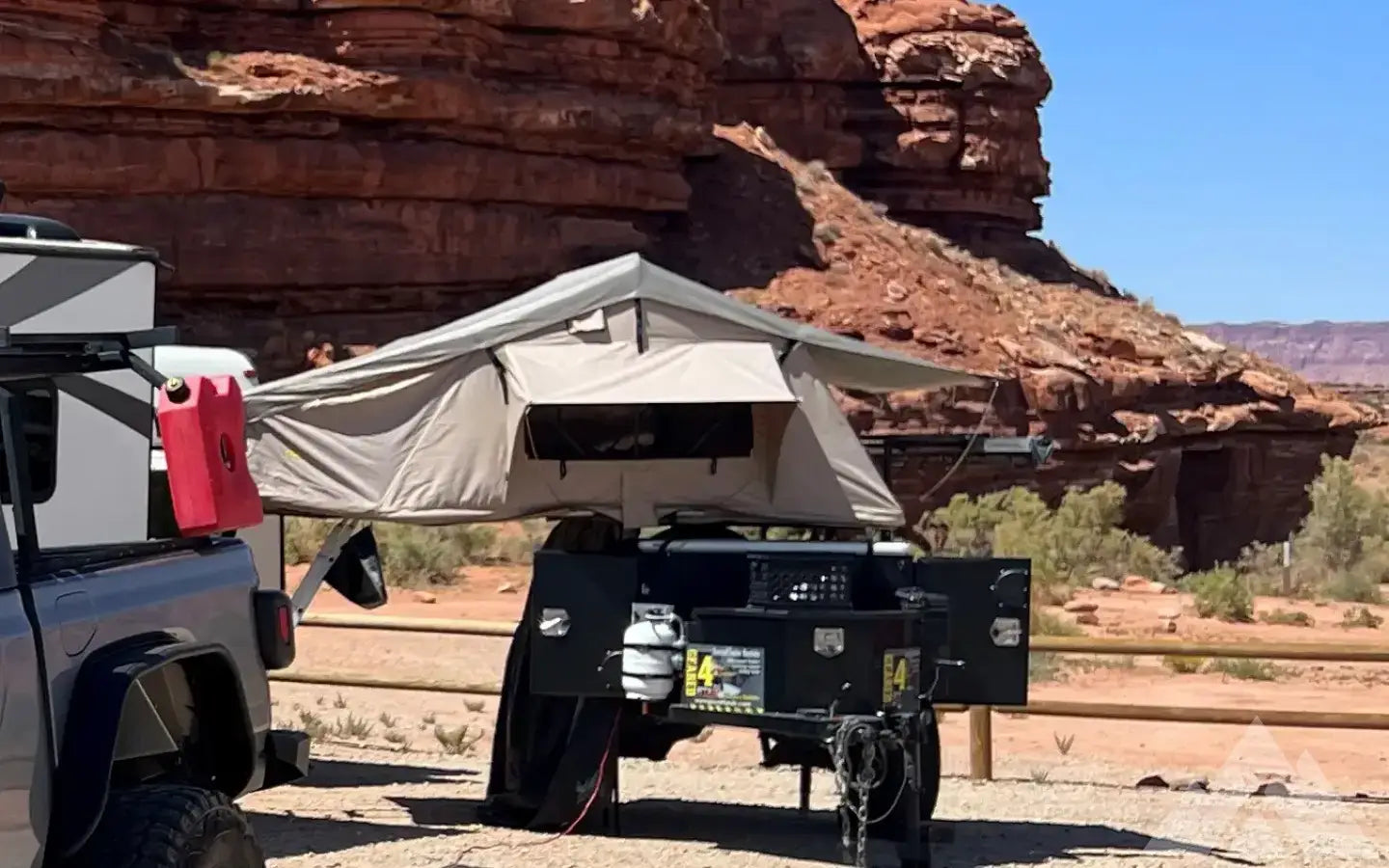 Geared4Utah - Off-Road Scout Trailer with RTT