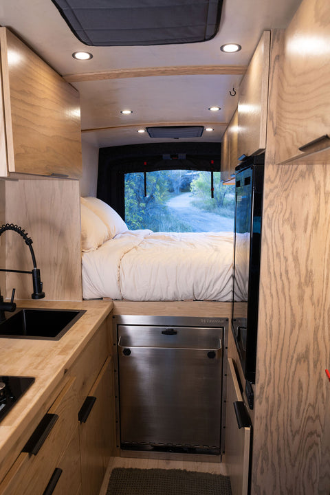 Elevated Camping - AWD Ford Van, Seats 4, Fully-Stocked, Dogs Welcome! overland rental