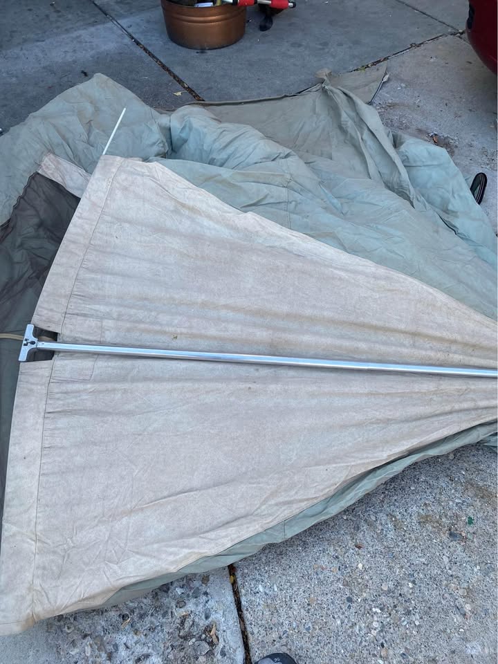 Vintage springbar tent main cabin 10’x8’ with 2 bedrooms detachable. Collectible no longer made by s in Salt Lake City, UT (photo 3)