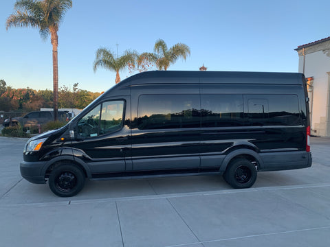 12 Passenger Limo Van!!! 2016 Ford Transit Custom Limo 350HD Twin Turbo overland rental
