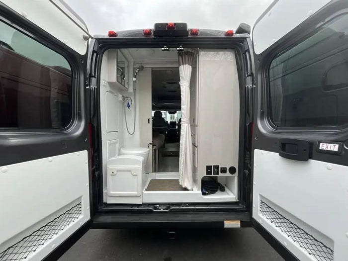 dark gray Thor Rize camper van