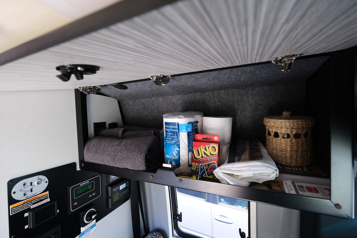 storage space below