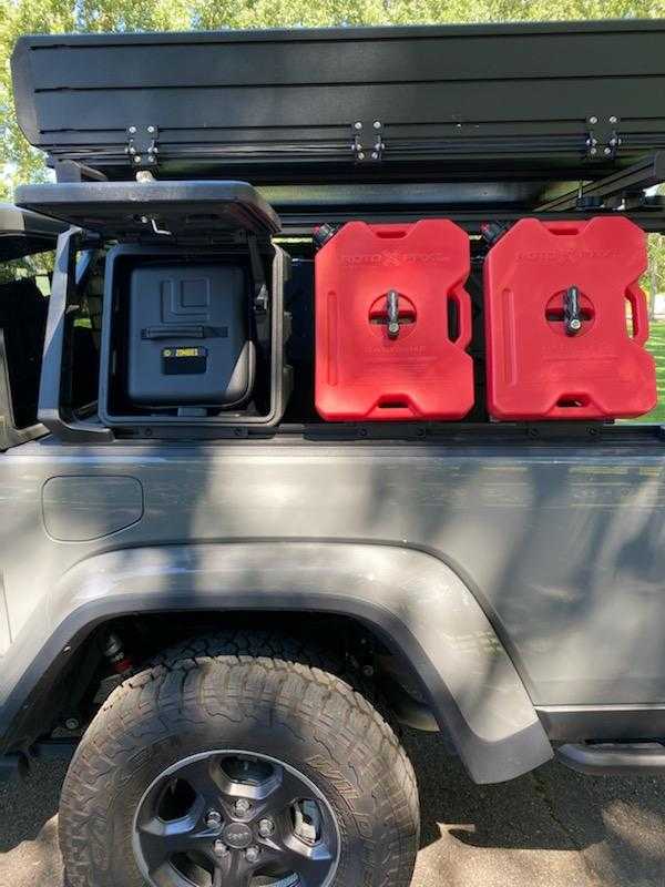 featuring a Roofnest tent & integrated bed storage for recovery