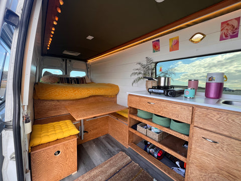Extra Spacious High Vibe 2013 Mercedes-Benz Sprinter overland rental