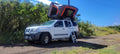 White Hydraulic Roof Tent – Camping Gear Included