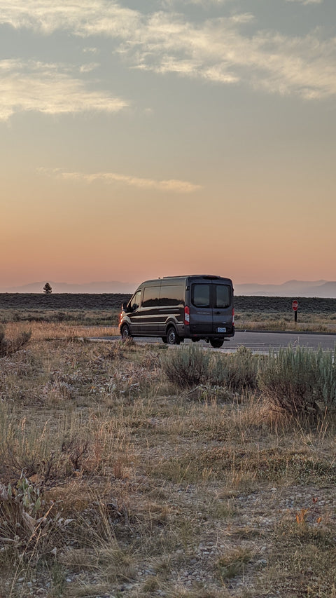 Comet - 2020 Ford Transit Solar Powered Camper Van overland rental