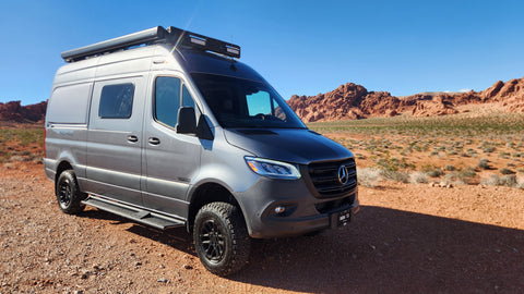 2025 AWD Winnebago Revel 44E "George" Unlimited Miles Mighty 5 + Starlink overland rental