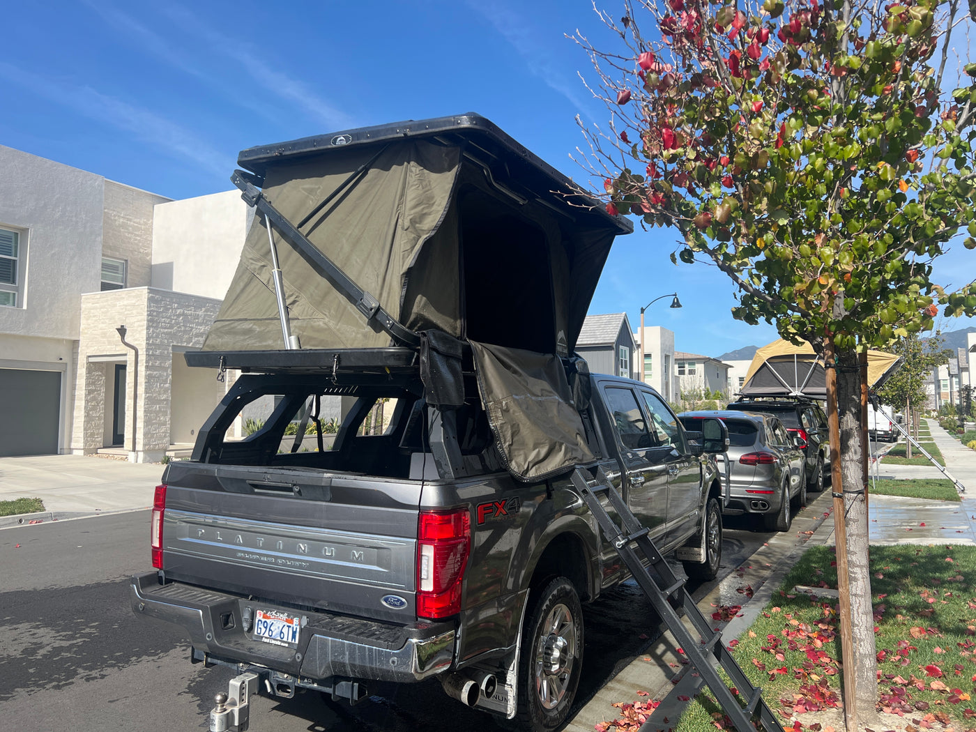 F350 Platinum with rooftop tent — photo 7