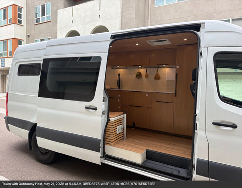 "Juniper" Luxury VanLife | 2020 Mercedes Sprinter Extended overland rental
